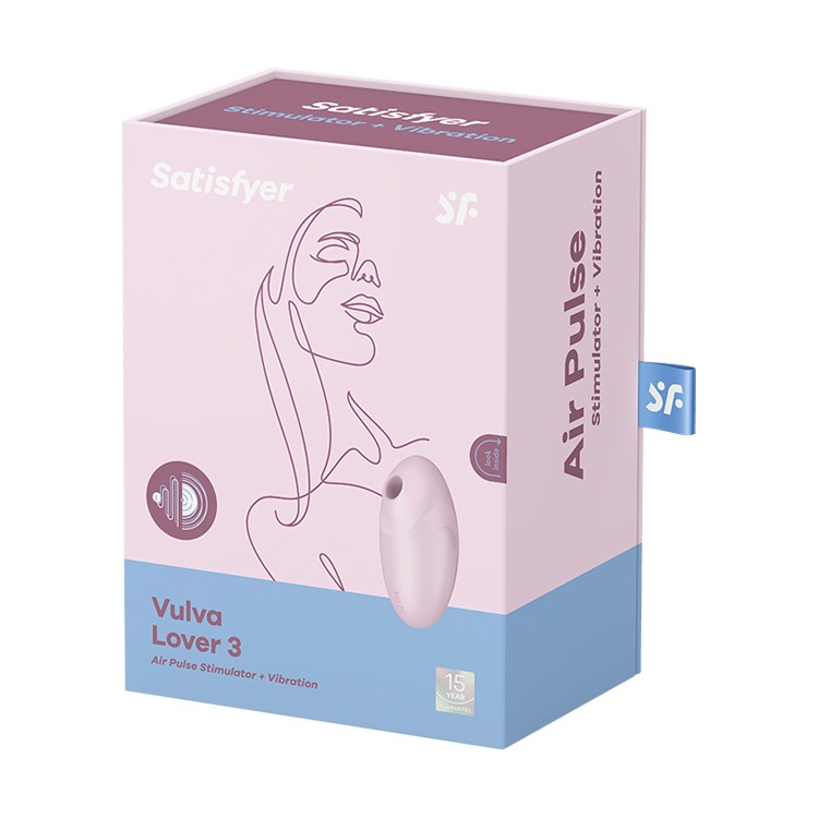 ESTIMULADOR VULVA LOVER 3 ROSA SATISFYER - Imagen 10