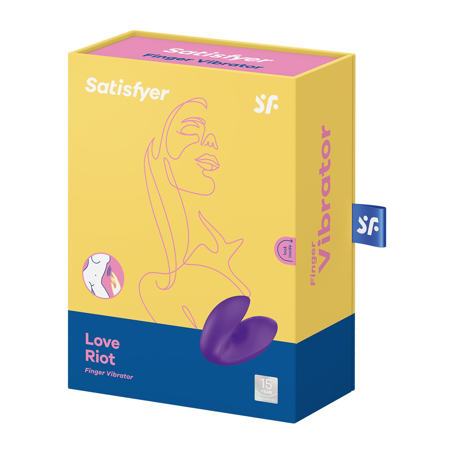 VIBRADOR LOVE RIOT MORADO SATISFYER - Imagen 7