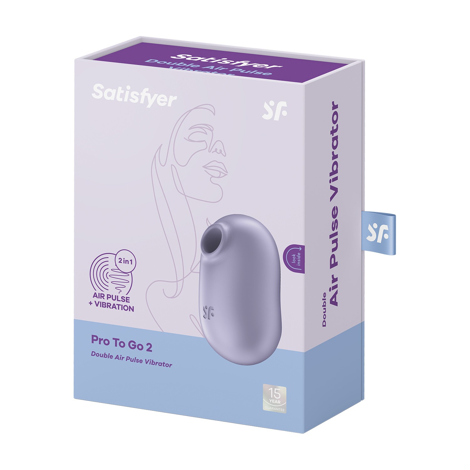 ESTIMULADOR PRO TO GO 2 LILA SATISFYER - Imagen 7