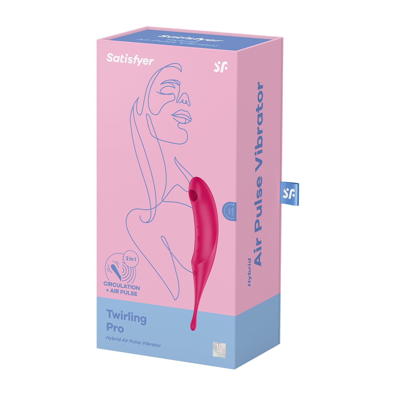 ESTIMULADOR TWIRLING PRO ROJO SATISFYER - Imagen 7