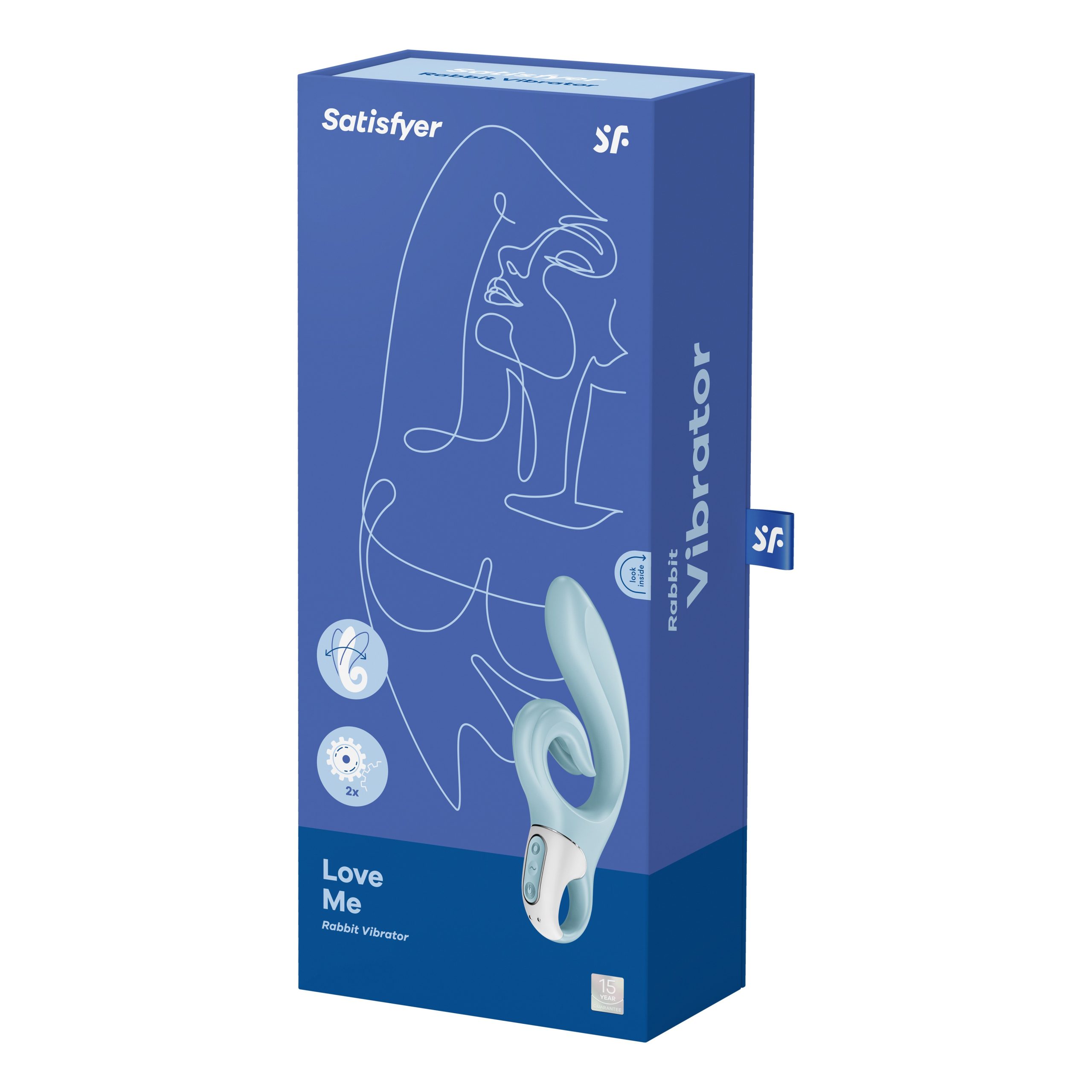 VIBRADOR LOVE ME AZUL SATISFYER - Imagen 7