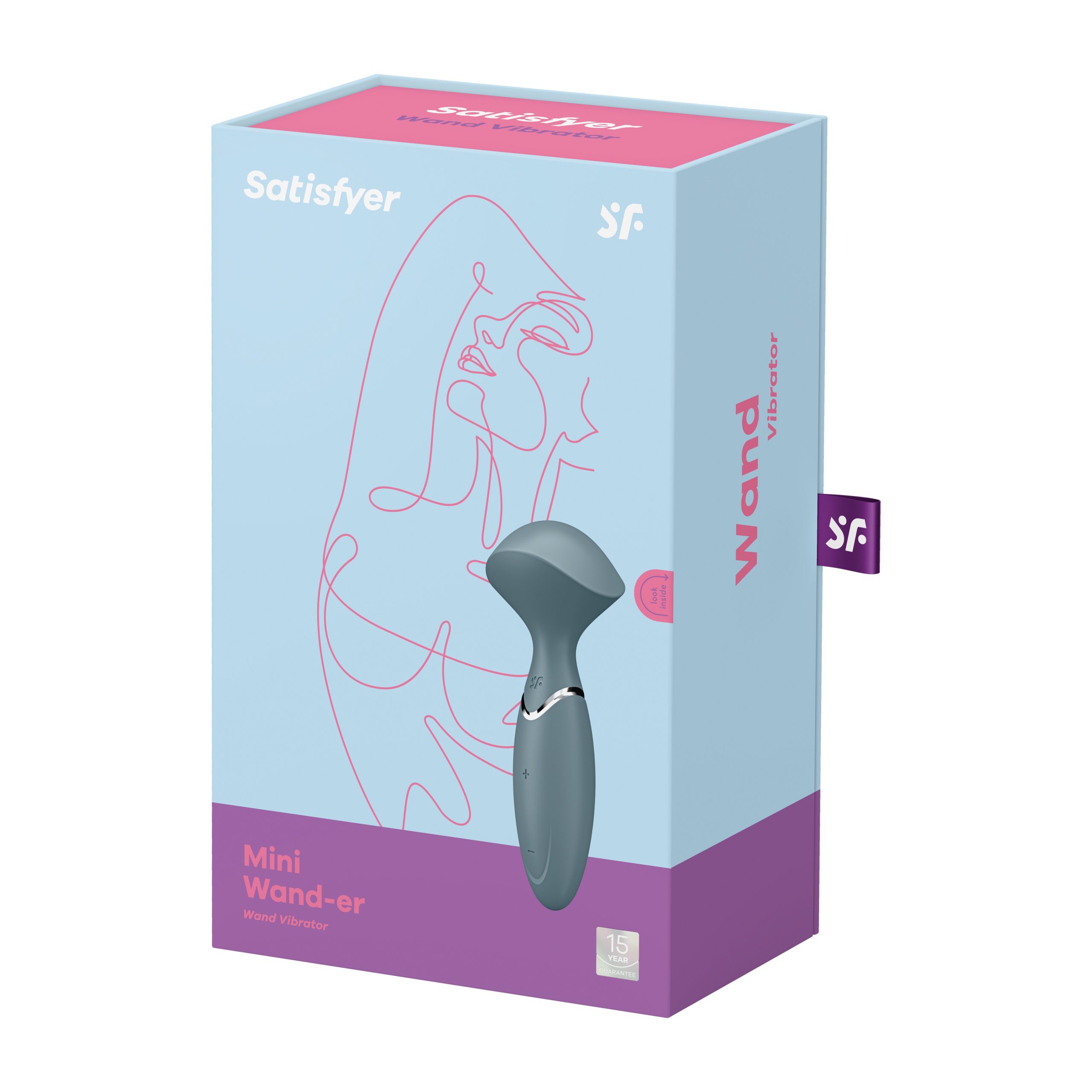 VARITA MINI WAND-ER GRIS SATISFYER - Imagen 7