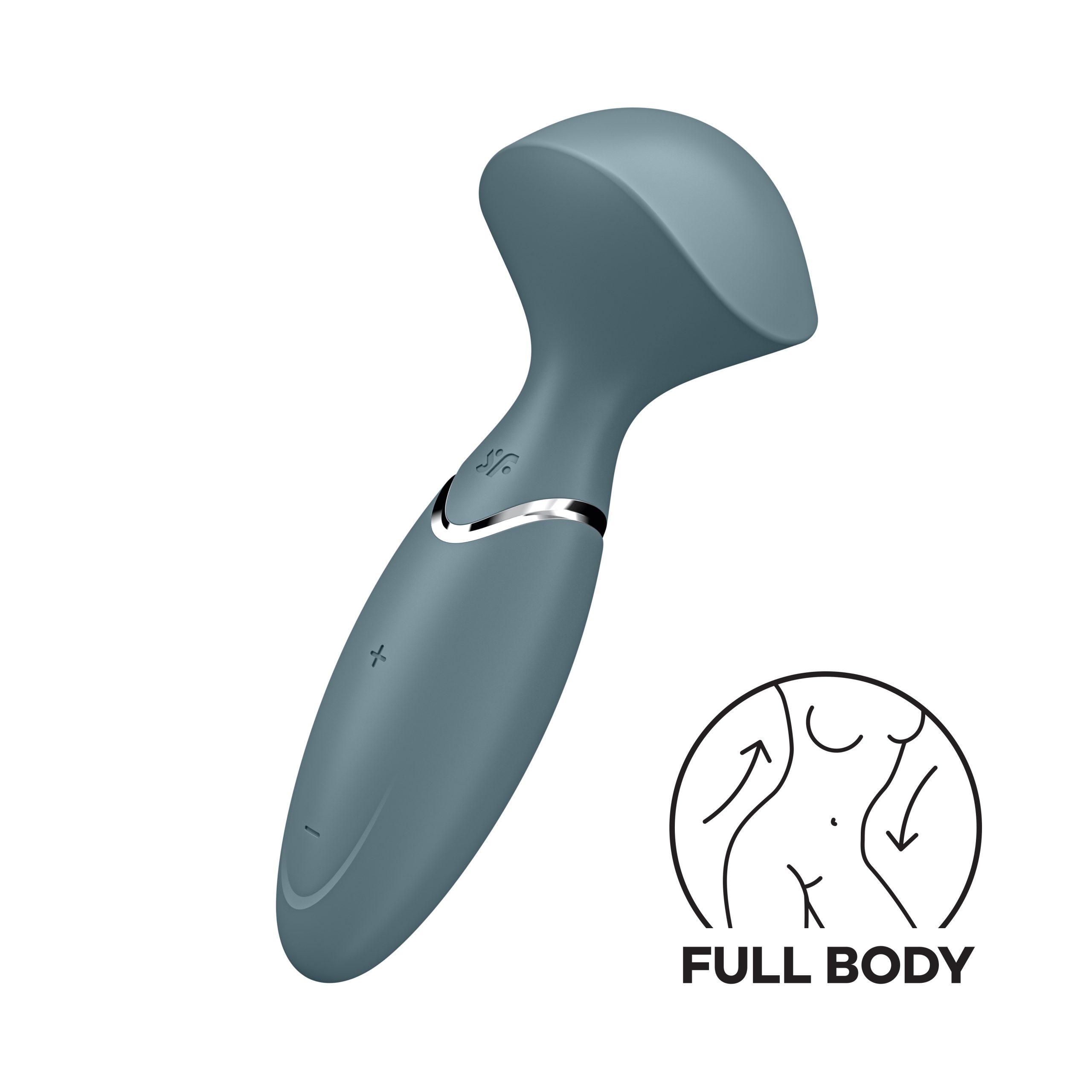 VARITA MINI WAND-ER GRIS SATISFYER - Imagen 8