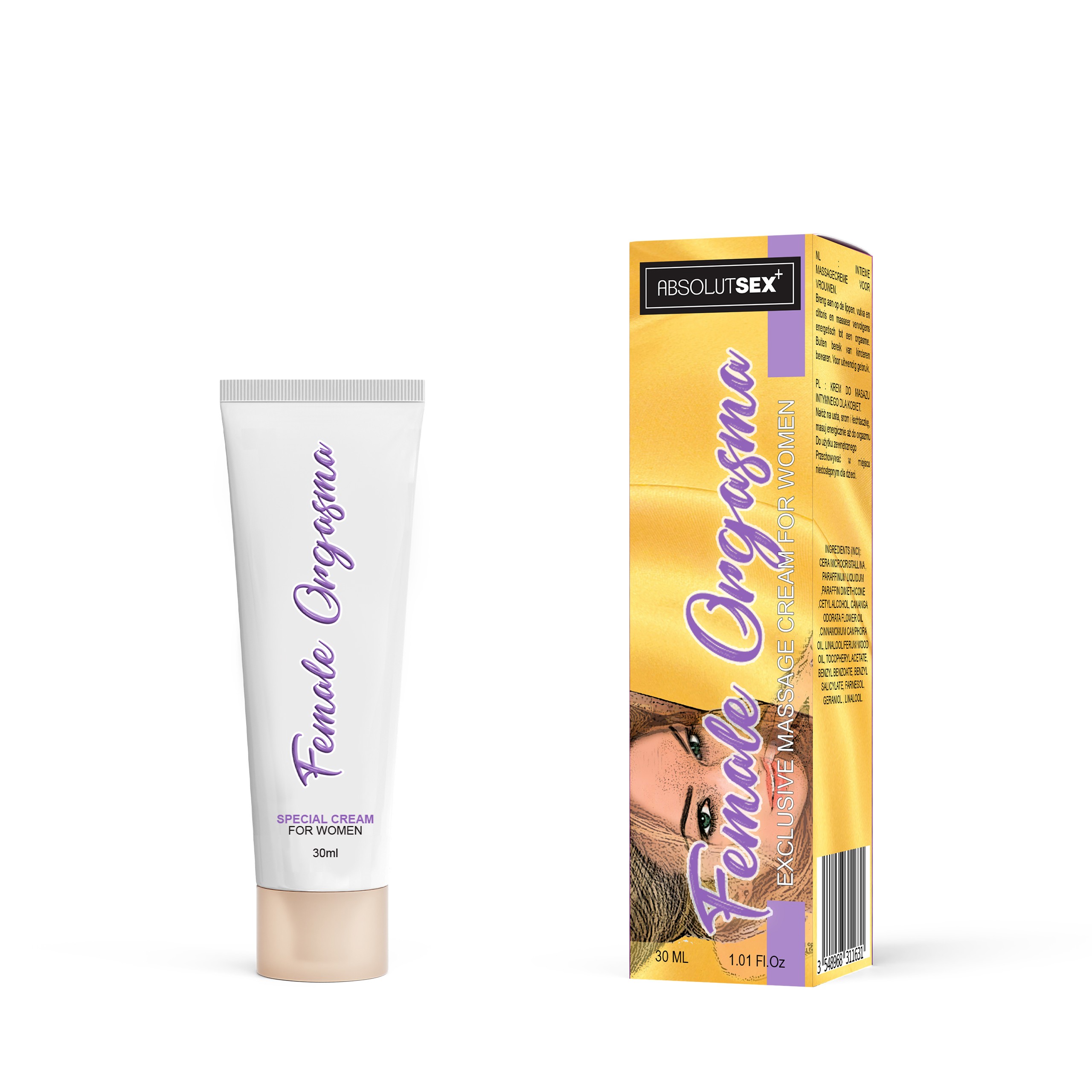 CREMA ESTIMULANTE PARA CLITÓRIS FEMALE ORGASMA 30ML - Imagen 3
