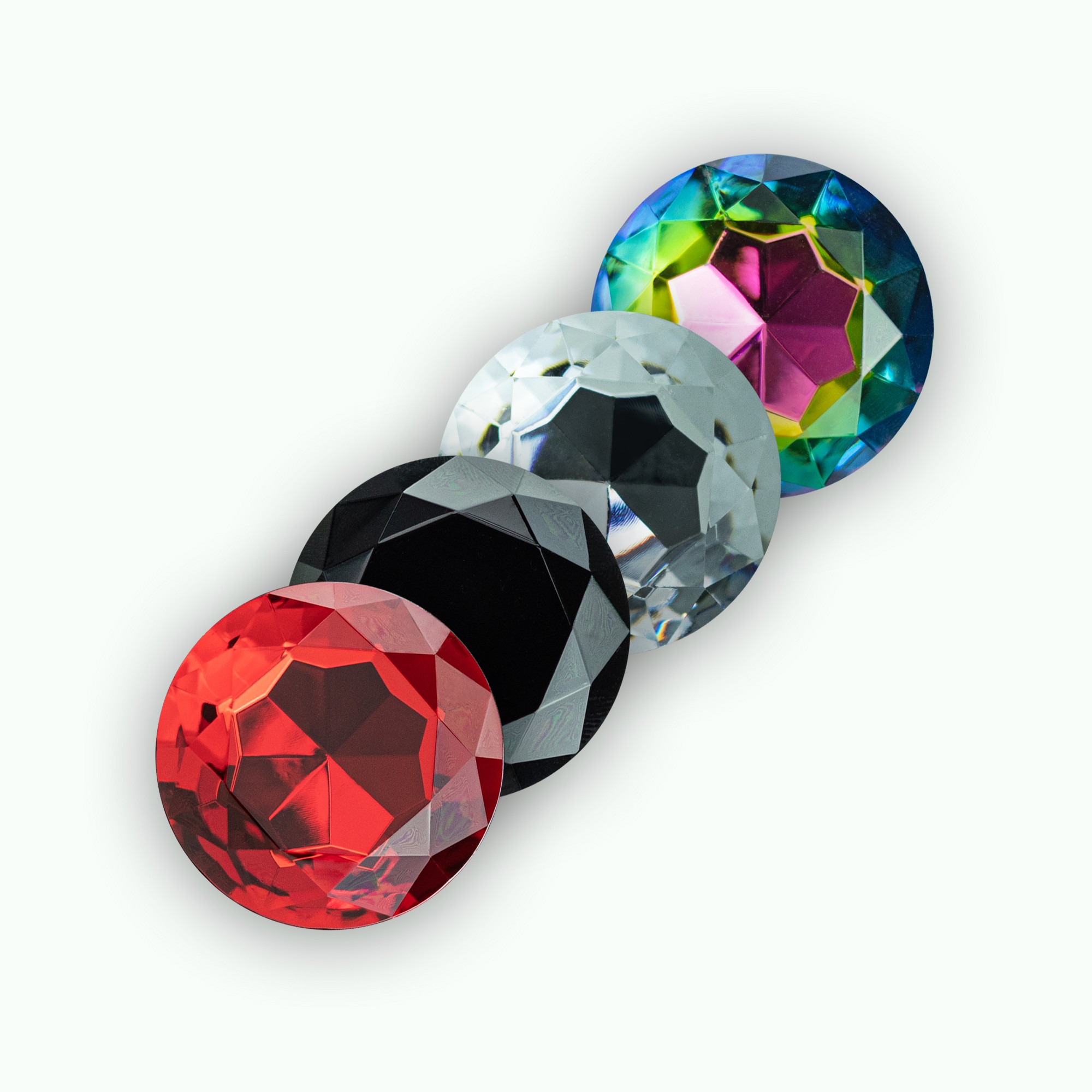 CAMILEO PLUG ANAL PEQUEÑO CON 4 JOYAS INTERCAMBIABLES CRUSHIOUS - Imagen 9