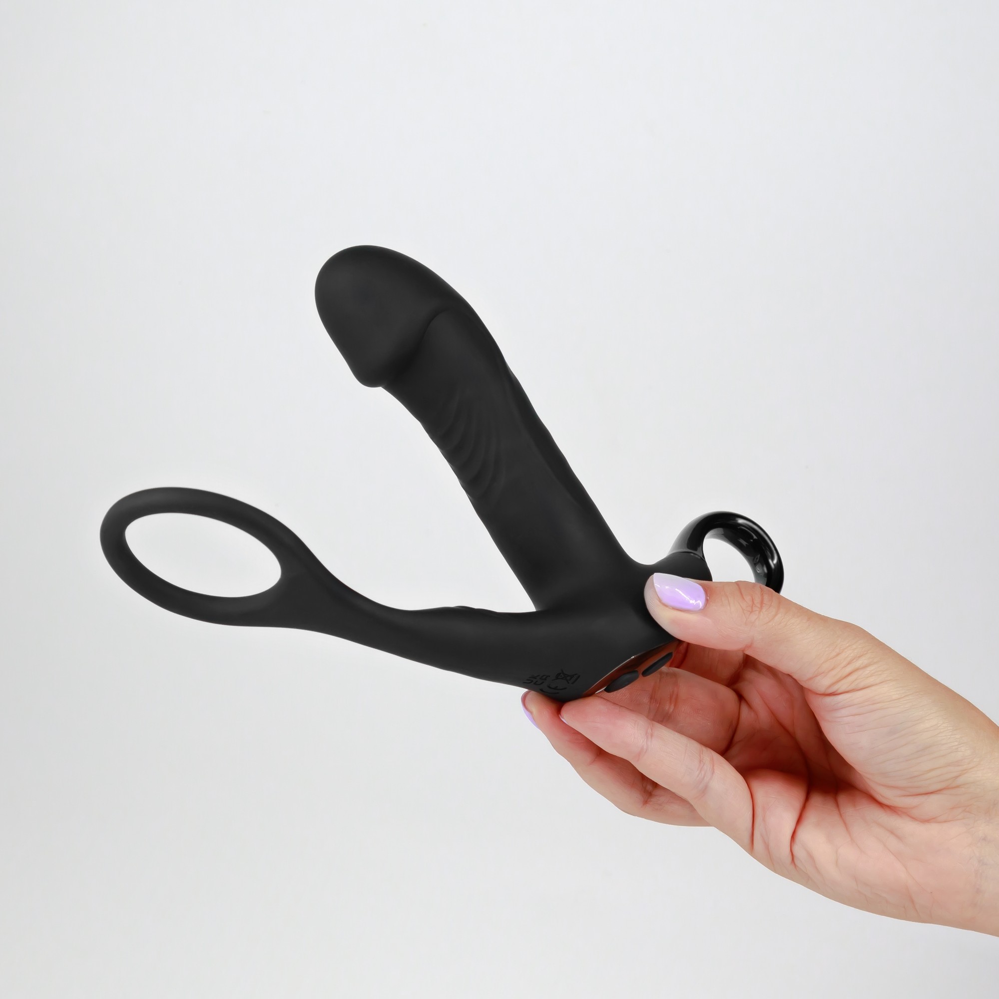 MAGOO MASAJEADOR DE PRÓSTATA CON ANILLO PARA EL PENE Y MANDO A DISTANCIA CRUSHIOUS - Imagen 9