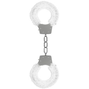 ESPOSAS CON PELUCHE PLEASURE FURRY HANDCUFFS BLANCAS