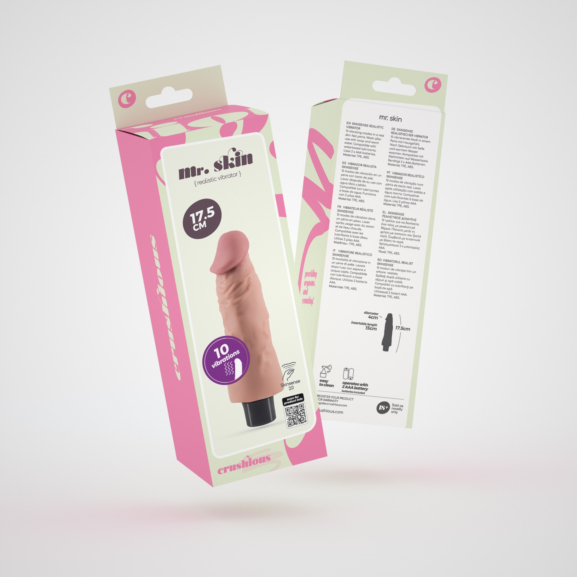 VIBRADOR REALISTA MR. SKIN CRUSHIOUS - Imagen 8