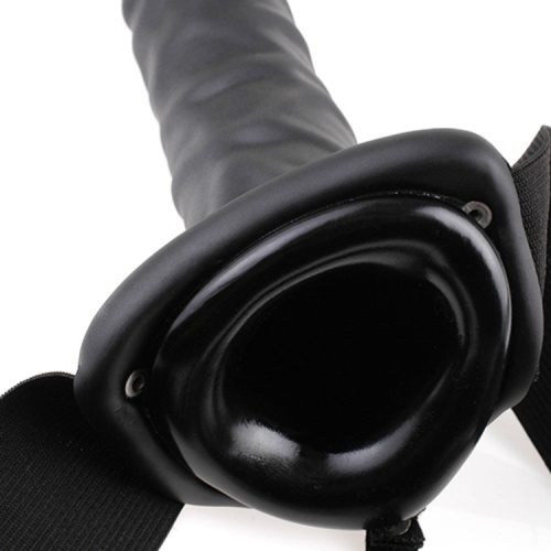 STRAP-ON HUECO 8'' HOLLOW FETISH FANTASY SERIES BLACK - Imagen 4