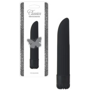 VIBRADOR CLASSICS NEGRO PEQUEÑO