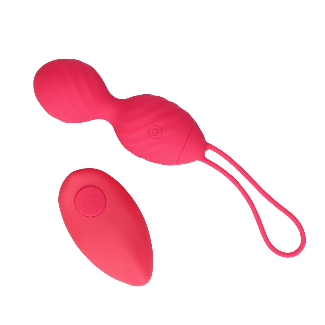 HUEVO VIBRADOR CON MANDO A DISTANCIA ROJO LOVELINE - Imagen 6