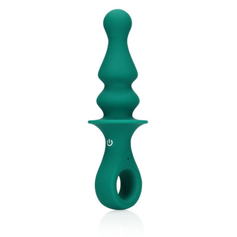 PLUG ANAL PEÓN CON VIBRACIÓN PEACOCK PLUME LOVELINE - Imagen 7