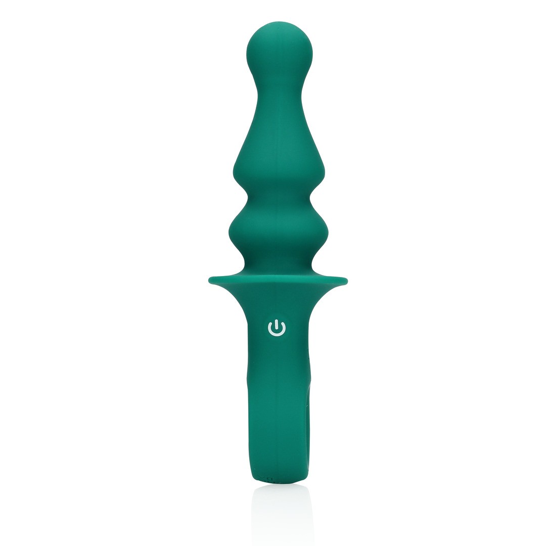 PLUG ANAL PEÓN CON VIBRACIÓN PEACOCK PLUME LOVELINE - Imagen 5