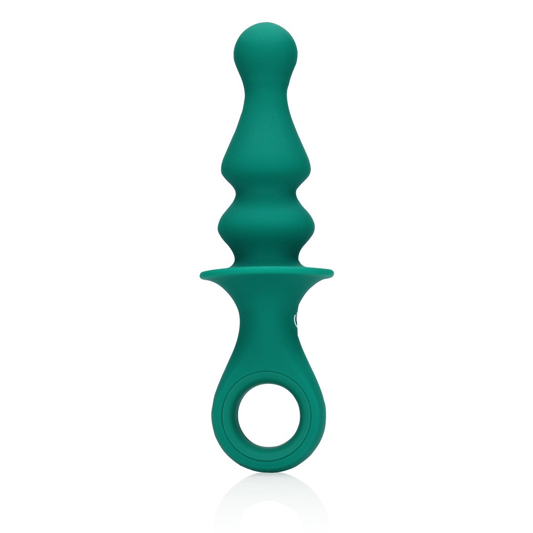 PLUG ANAL PEÓN CON VIBRACIÓN PEACOCK PLUME LOVELINE - Imagen 6