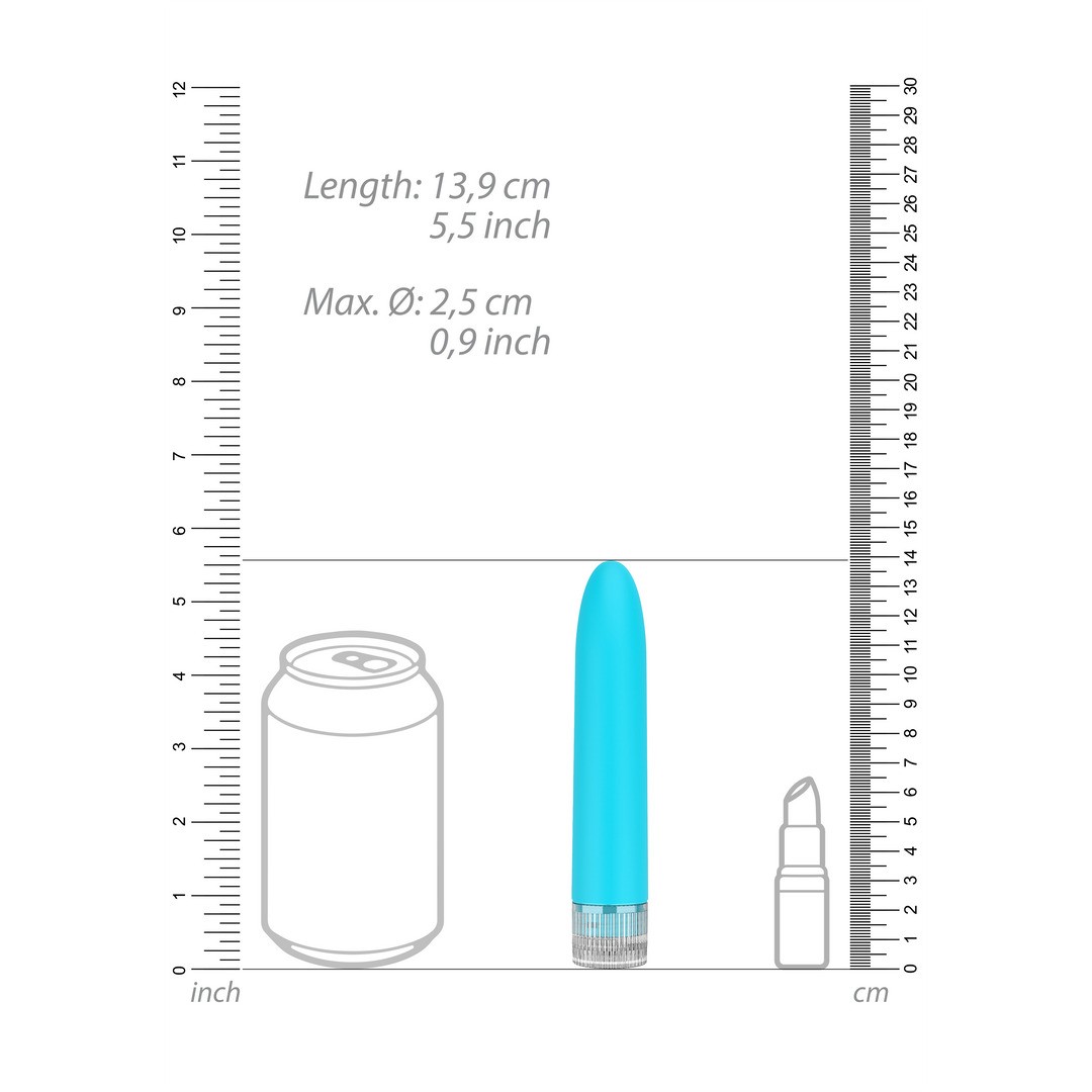 VIBRADOR ELENI LUMINOUS NEON COLLECTION AZUL - Imagen 6