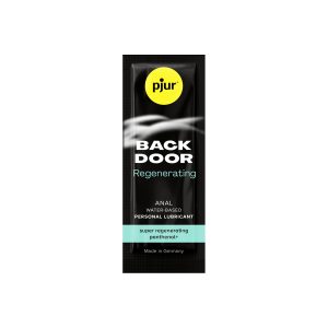 SOBRE DE LUBRICANTE A BASE DE AGUA PJUR BACK DOOR REGENERATING 2ML