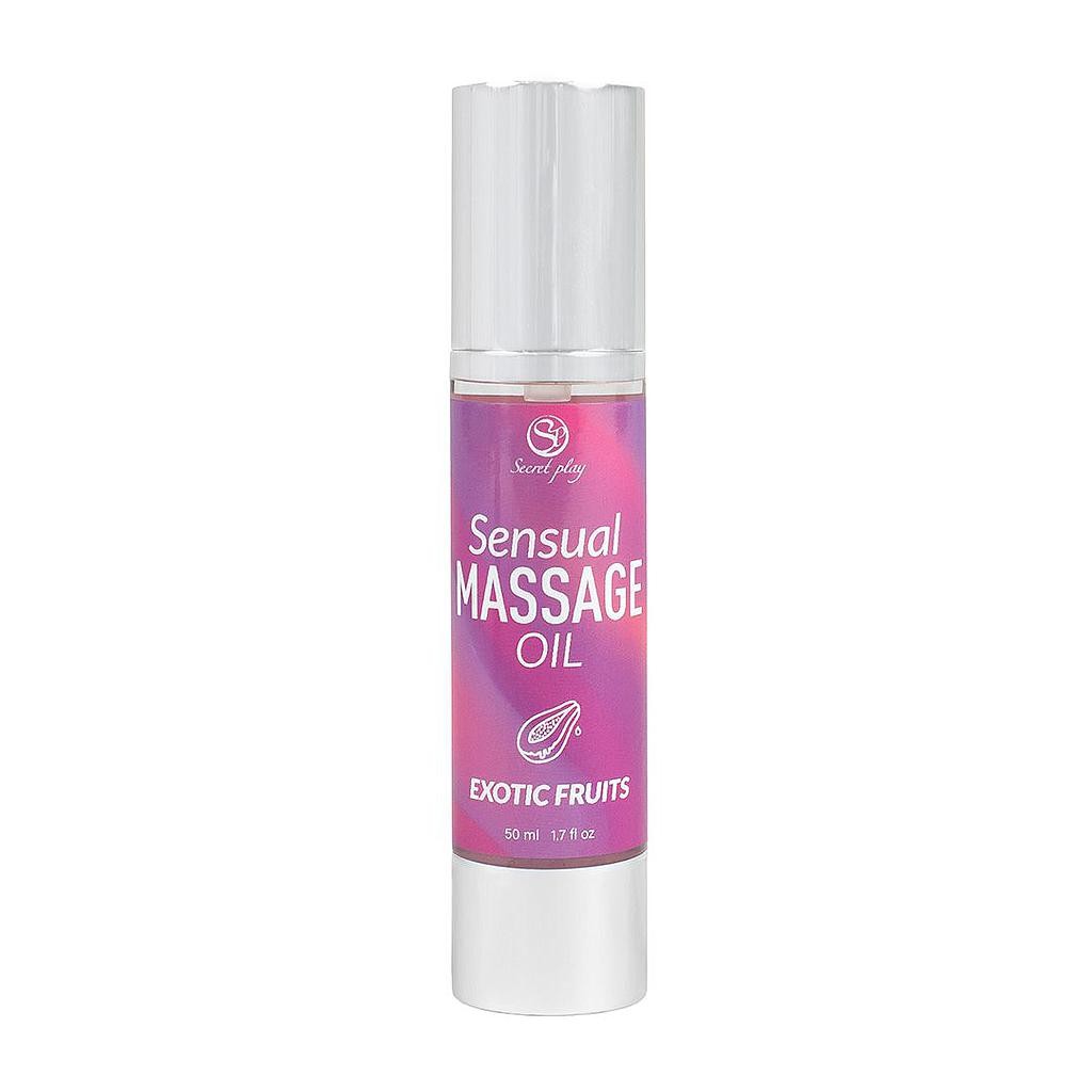 ACEITE DE MASAJE CON SABOR A FRUTAS EXÓTICAS 50 ML SECRET PLAY - Imagen 4