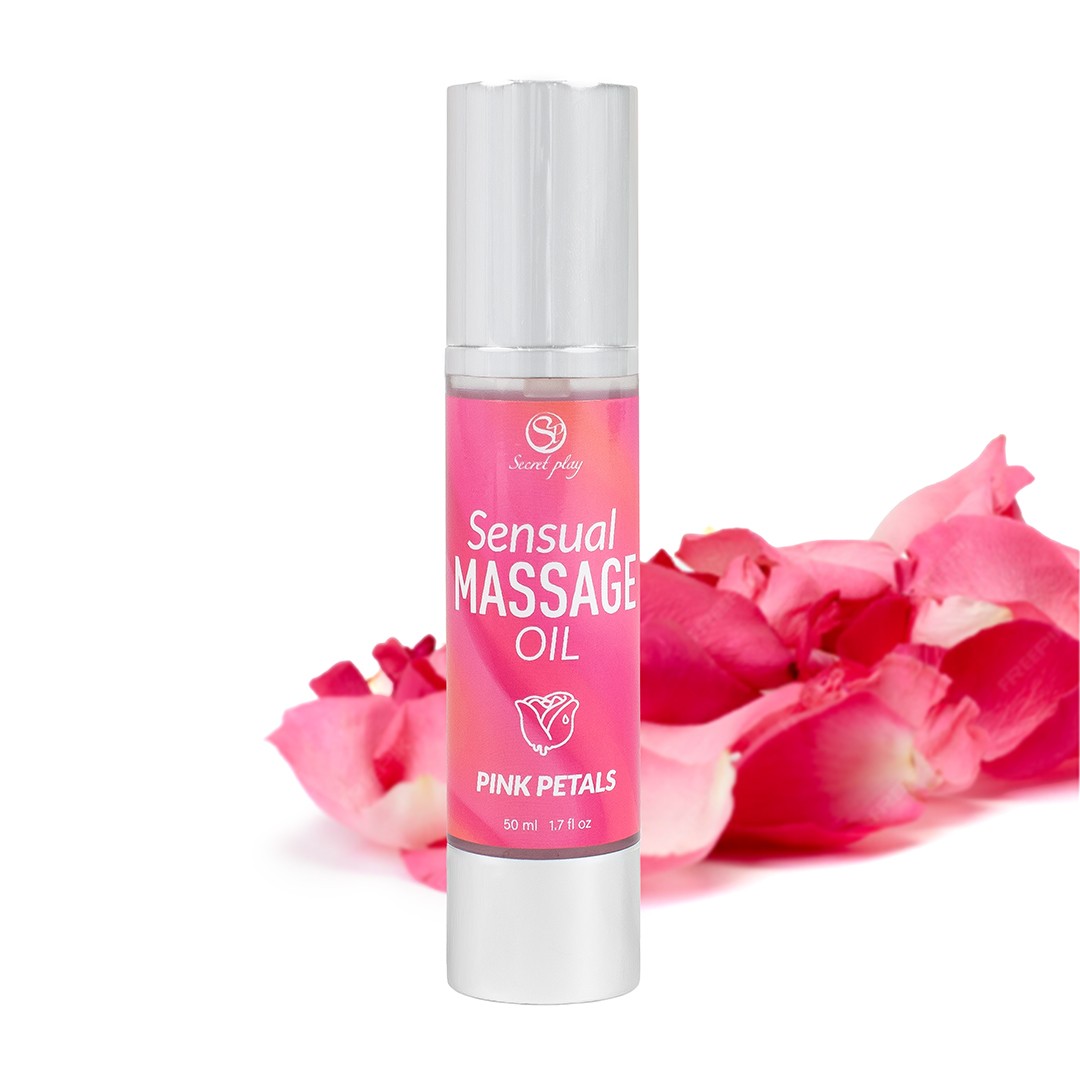 ACEITE DE MASAJE CON AROMA DE PÉTALOS DE ROSA 50 ML SECRET PLAY - Imagen 5