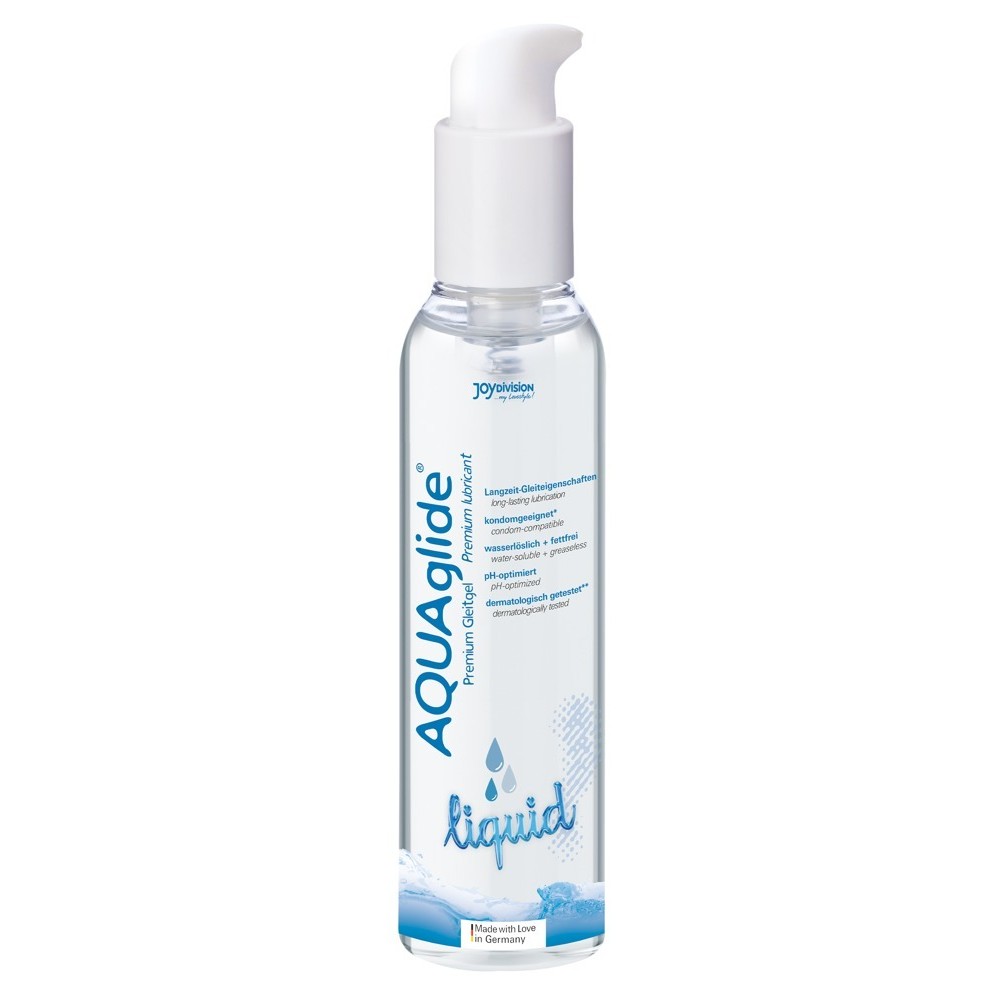 LUBRICANTE A BASE DE AGUA AQUAGLIDE LIQUID 250 ML JOYDIVISION