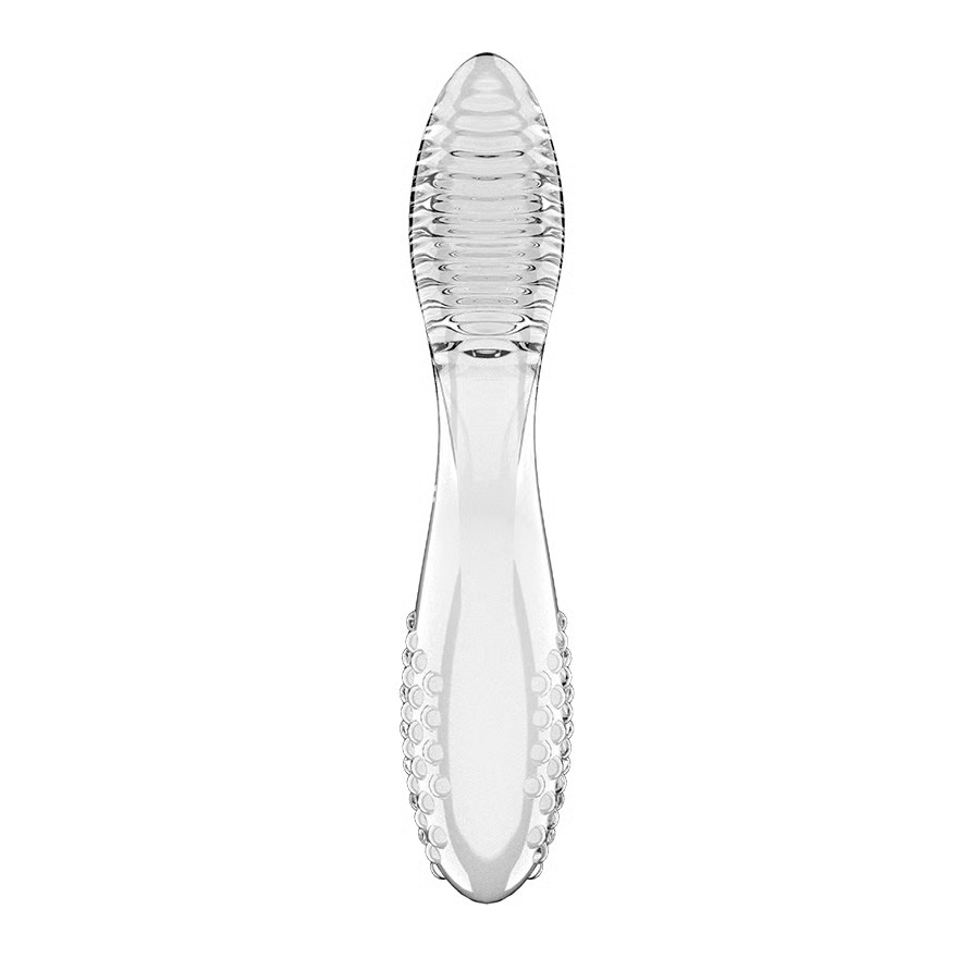 DILDO DE VIDRIO DAZZLING CRYSTAL 2 TRANSPARENTE SATISFYER - Imagen 4