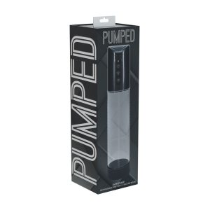 BOMBA RECARGABLE PARA EL PENE HYPERPUMP GUN METAL PUMPED