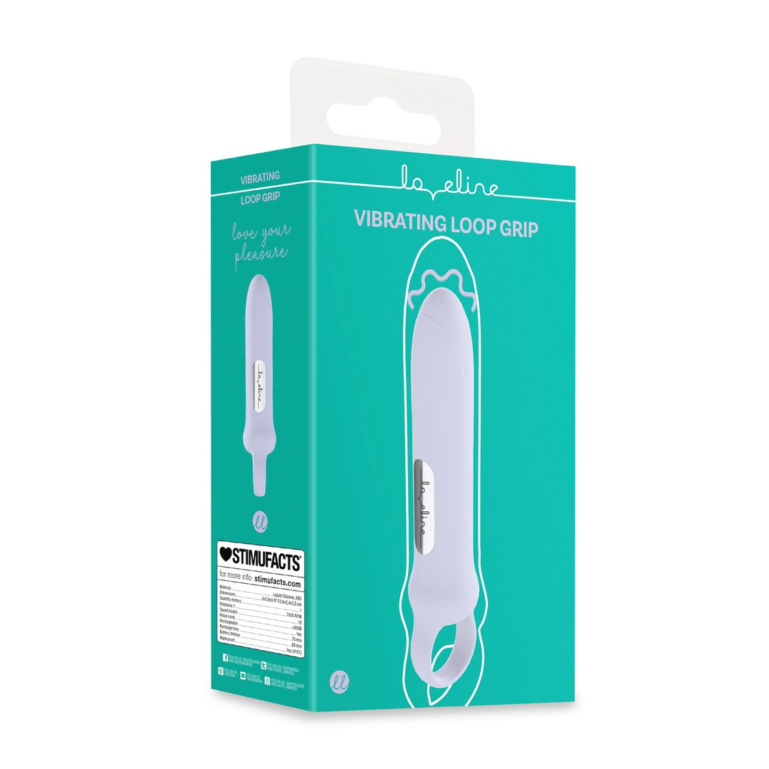 BALA VIBRANTE LOOP GRIP LAVANDA LOVELINE - Imagen 6