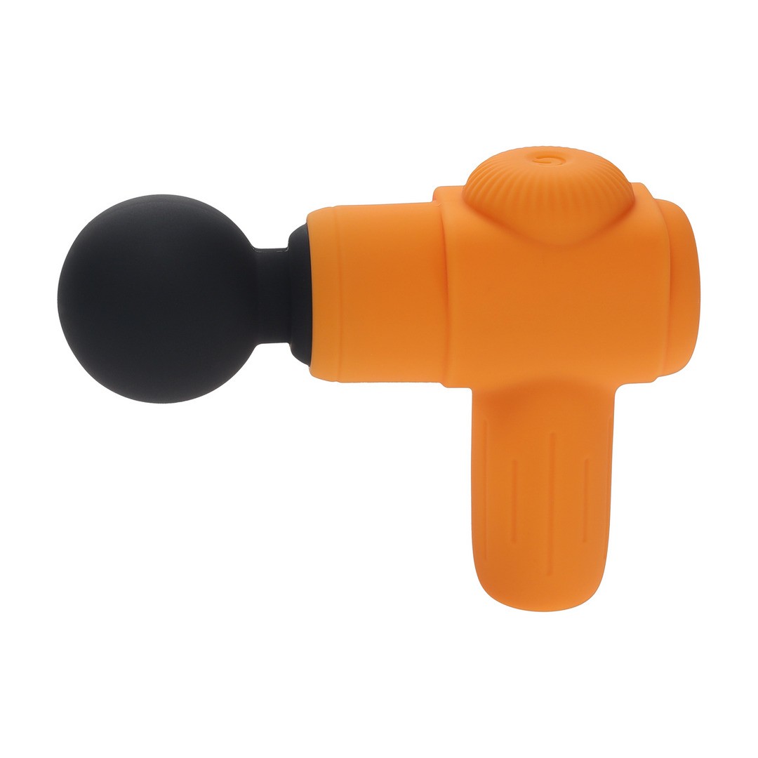 MINI MASAJEADOR RECARGABLE MICROBOOST NARANJA LOVELINE - Imagen 4