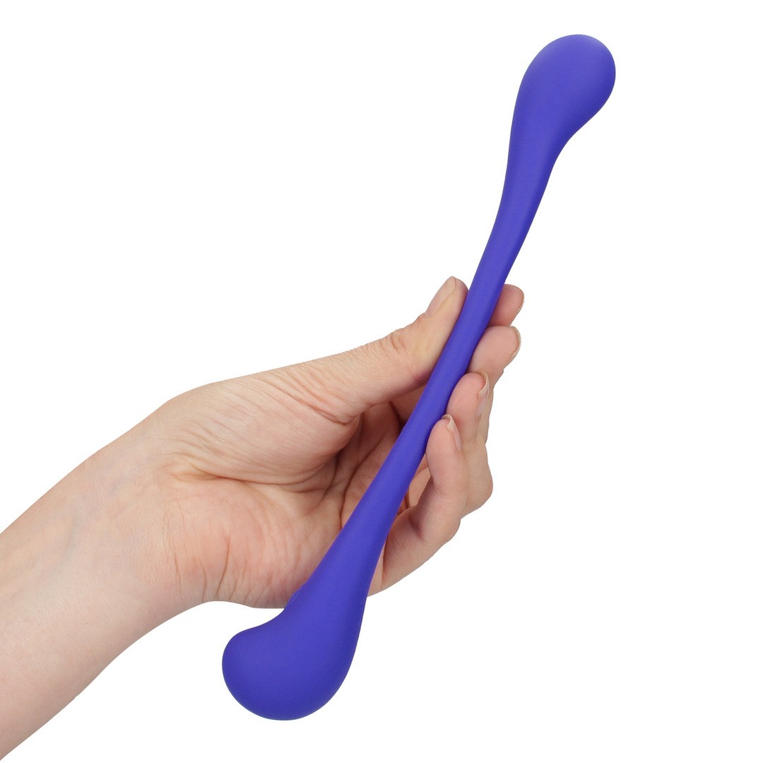 VIBRADOR FLEXIBLE CON MANDO DUAL-ENDED BENDABLE MORADO LOVELINE - Imagen 5