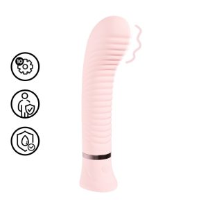 VIBRADOR PARA EL PUNTO G DIVINE RIBBED ROSA LOVELINE