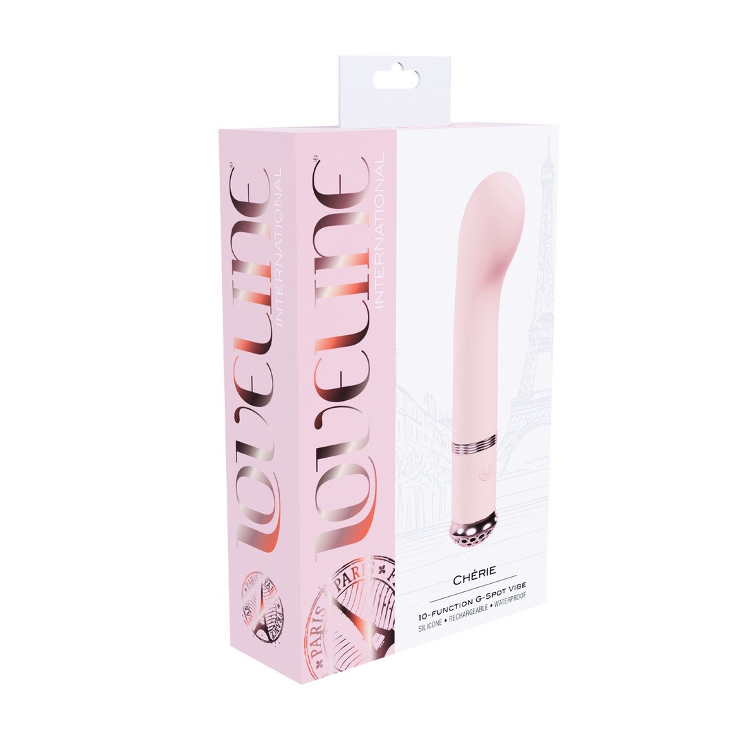 VIBRADOR CHERIE G-SPOT VIBE ROSA LOVELINE - Imagen 3