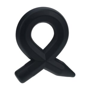 ANILLO PARA EL PENE DE SILICONA LÍQUIDA PENCIL NEGRO LEVELZ