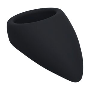 ANILLO PARA EL PENE EN FORMA DE LÁGRIMA NEGRO LEVELZ