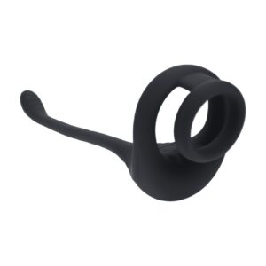 ANILLO PARA EL PENE TRI O DE SILICONA CON MANDO Y ESTIMULADOR LEVELZ