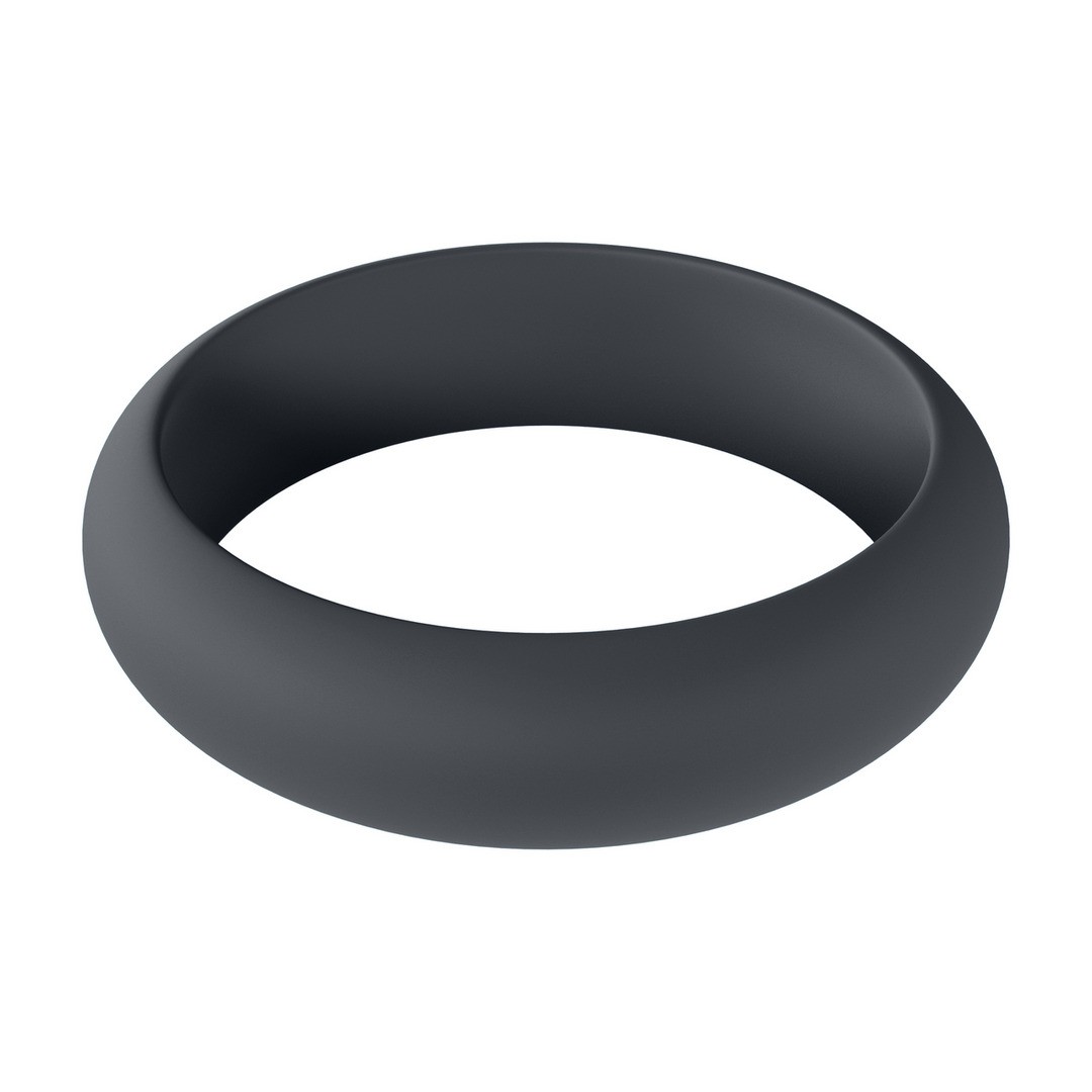 ANILLO PARA EL PENE DE SILICONA WIDE O M 35MM NEGRO LEVELZ