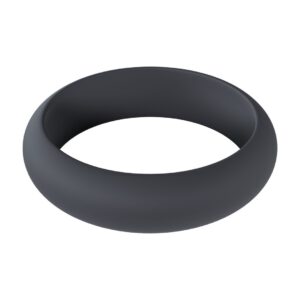 ANILLO PARA EL PENE DE SILICONA WIDE O L 42MM NEGRO  LEVELZ