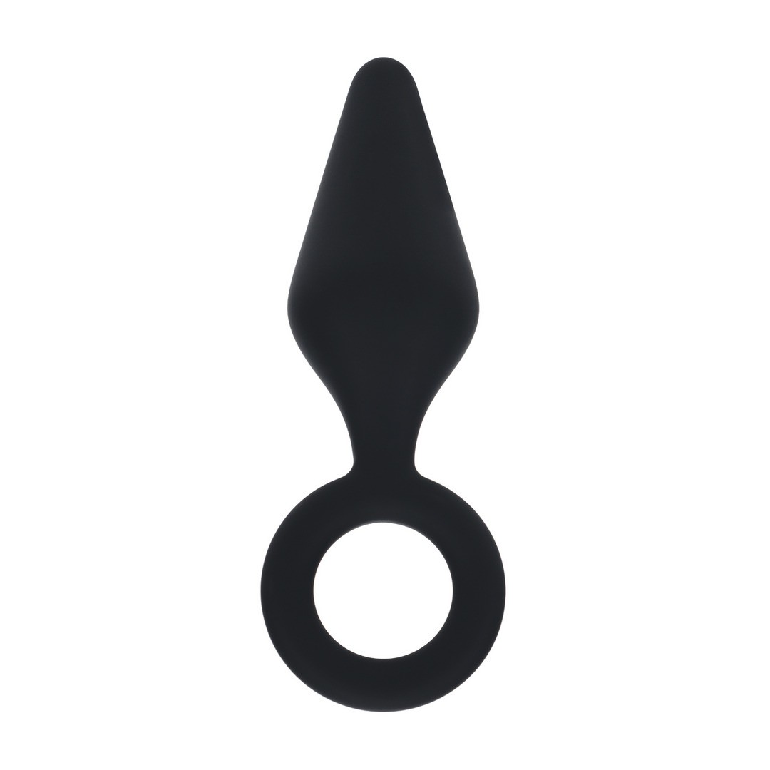 PLUG ANAL DE SILICONA M NEGRO LEVELZ