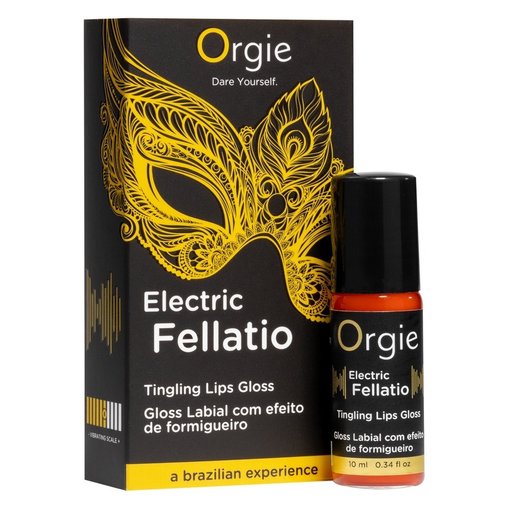 BRILLO CON EFECTO VIBRANTE ELECTRIC FELLATIO 10ML ORGIE - Imagen 5