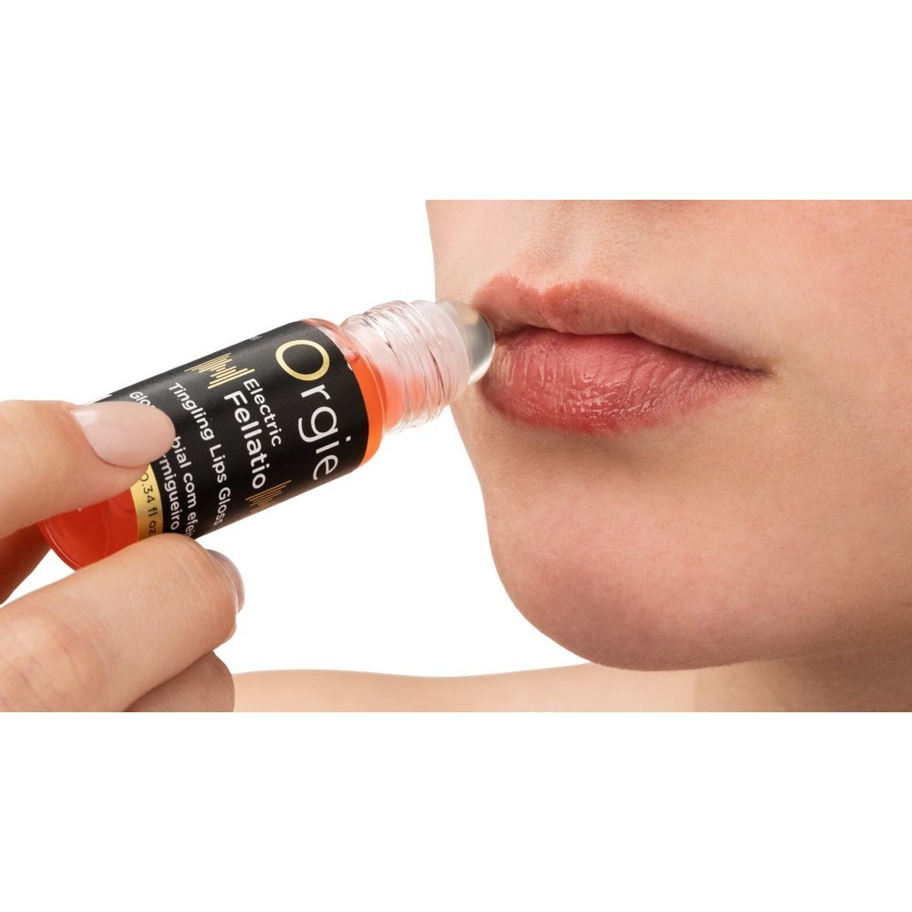 BRILLO CON EFECTO VIBRANTE ELECTRIC FELLATIO 10ML ORGIE - Imagen 4