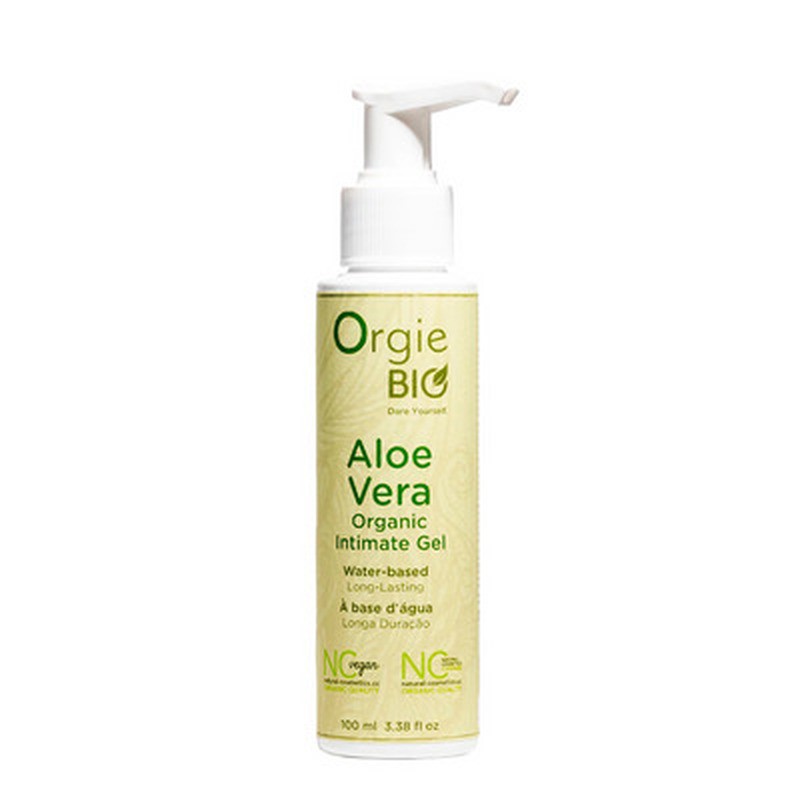 GEL LUBRICANTE A BASE DE AGUA BIO ALOE VERA 100ML ORGIE - Imagen 3