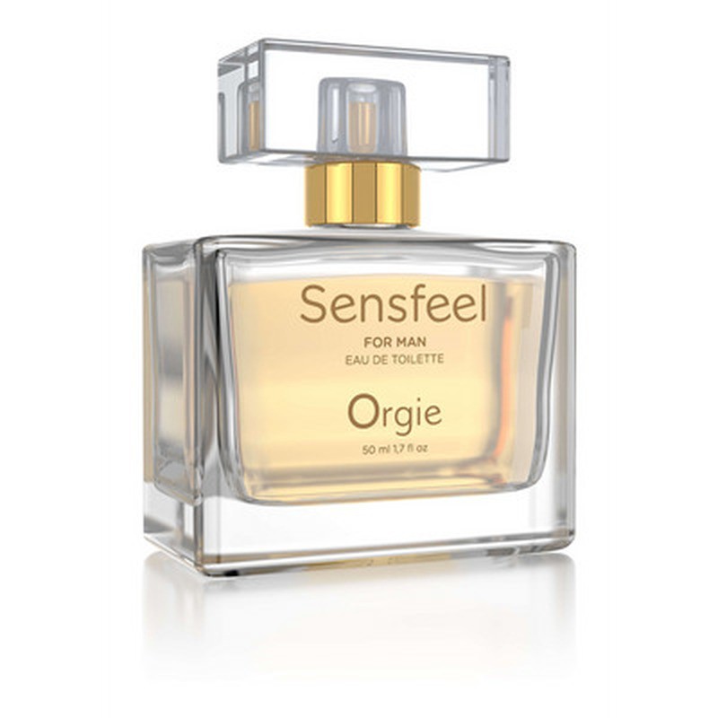 PERFUME CON FEROMONAS SENSFEEL FOR MAN 50ML ORGIE - Imagen 3