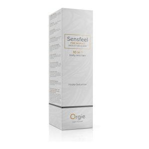 LOCIÓN 10 EN 1 PARA CUERPO Y CABELLO CON FEROMONAS SENSFEEL FOR WOMAN 100ML ORGIE