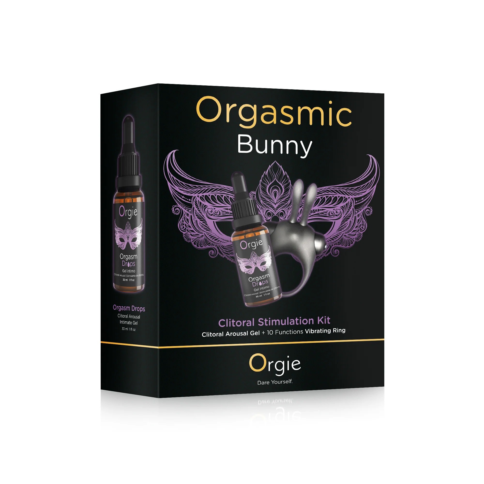 KIT DE ESTIMULACIÓN DEL CLÍTORIS ORGASMIC BUNNY ORGIE 30ML - Imagen 4