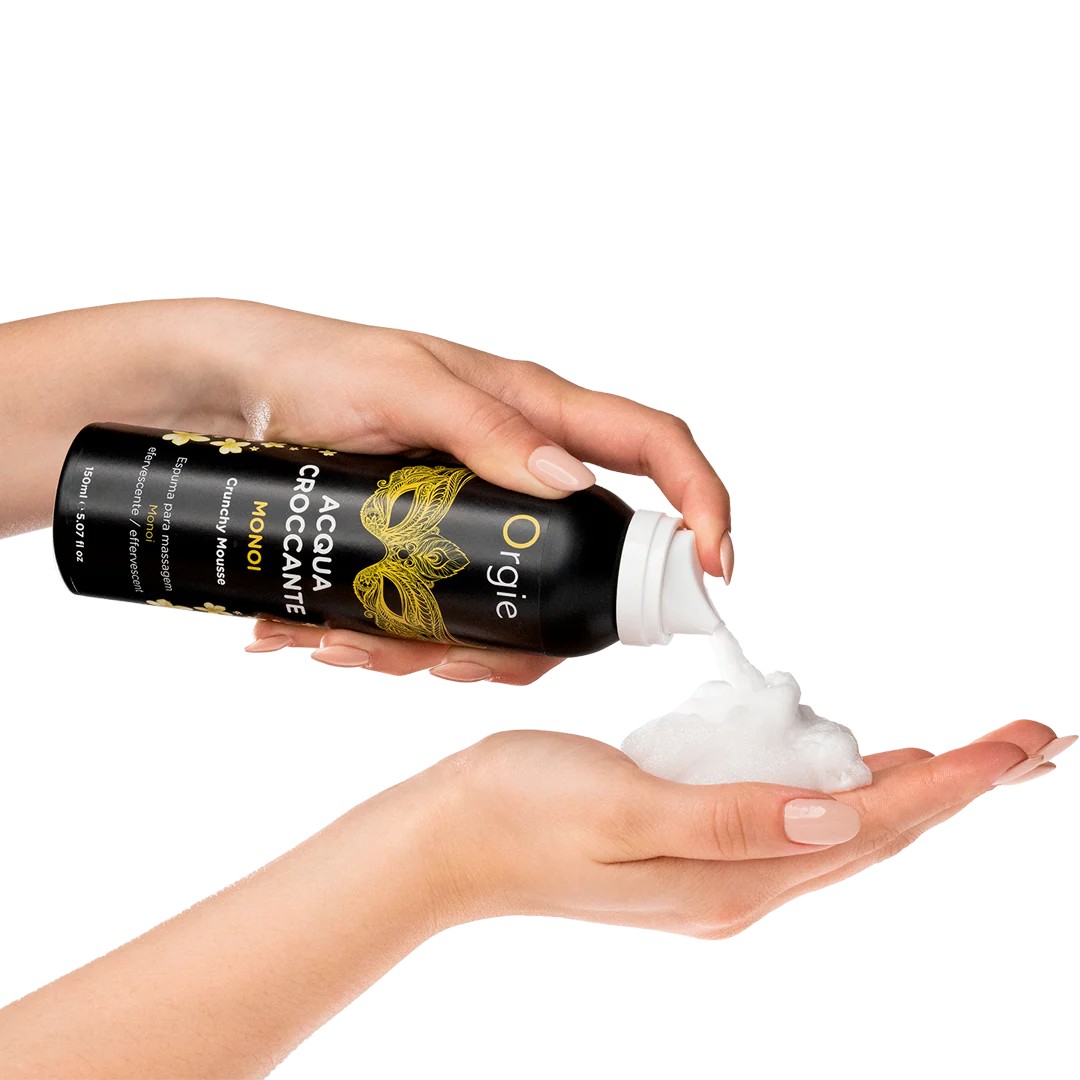 ESPUMA DE MASAJE CRACKELING ACQUA CROCCANTE MONÖI 150ML ORGIE - Imagen 3