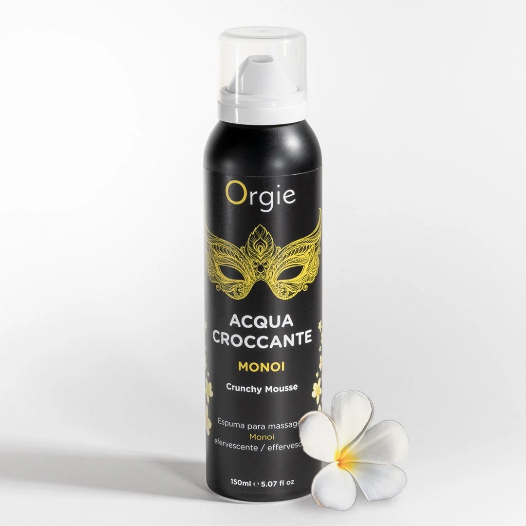 ESPUMA DE MASAJE CRACKELING ACQUA CROCCANTE MONÖI 150ML ORGIE - Imagen 4