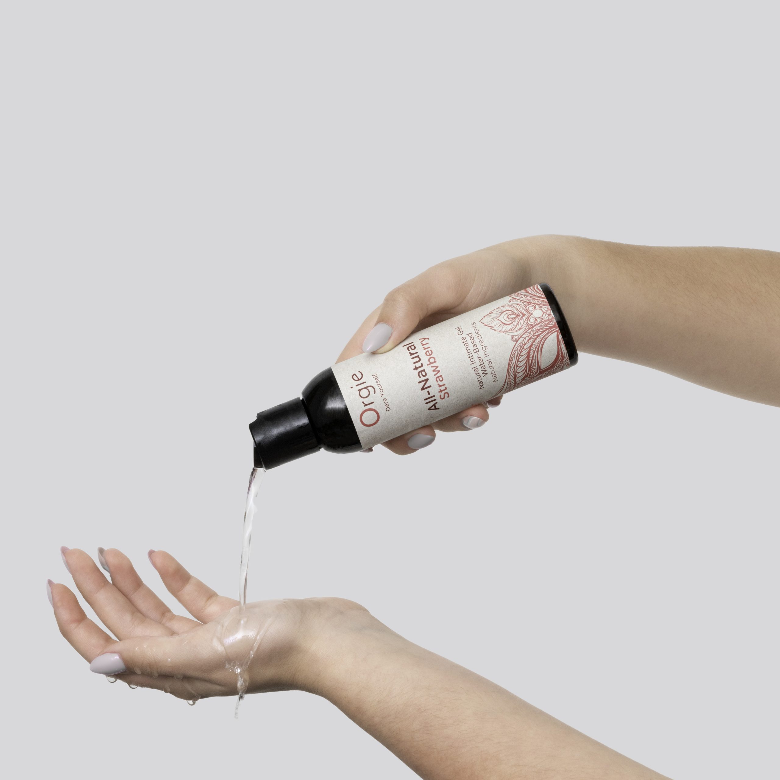 GEL ÍNTIMO ALL-NATURAL FRESA 150ML ORGIE - Imagen 5