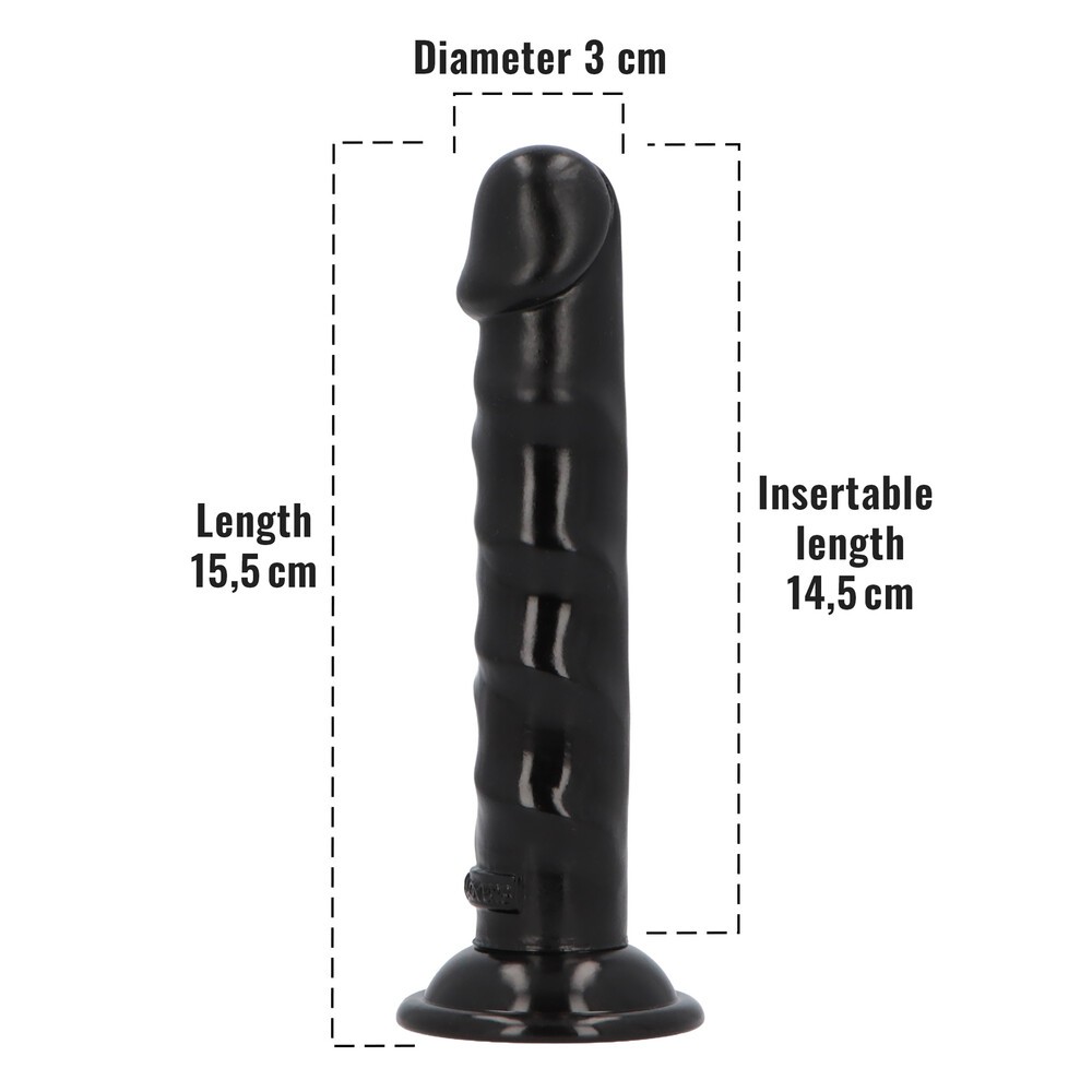 DILDO ANAL UGO 15.5 CM MADE IN ITALY - Imagen 4