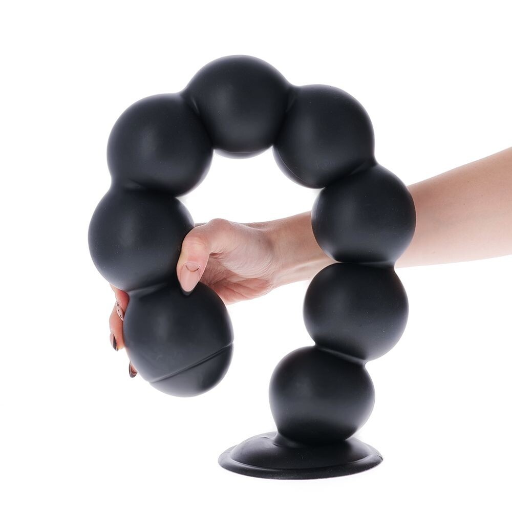 TIRA DE BOLAS ANALES EXTREME TROLLTUNGA DIÁMETRO 7.6 CM MONOLITE - Imagen 3