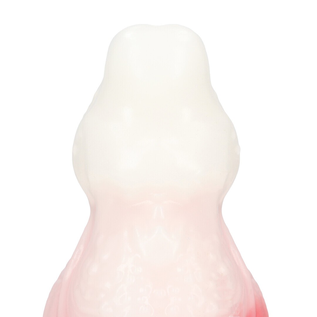 SPACE NIGHT FIEND - SILICONE DILDO - RED/WHITE - Imagen 4