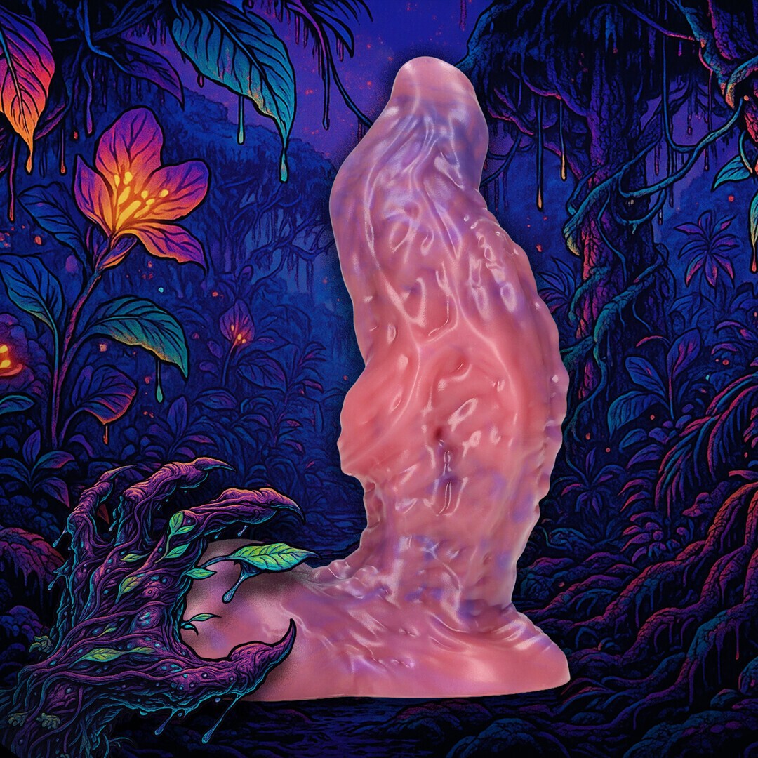 GALACTIC RAVAGER - SILICONE DILDO - PURPLE - Imagen 2