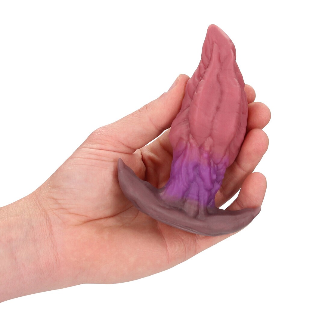 VEIN DARKSPAWN - SILICONE BUTT PLUG - PURPLE - Imagen 5